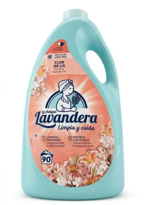 LAVANDERA Гель для стирки универсальный парфюмированный Flor De Lis. Испания