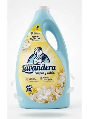 LAVANDERA Гель для стирки универсальный парфюмированный Flores Silvestres. Испания