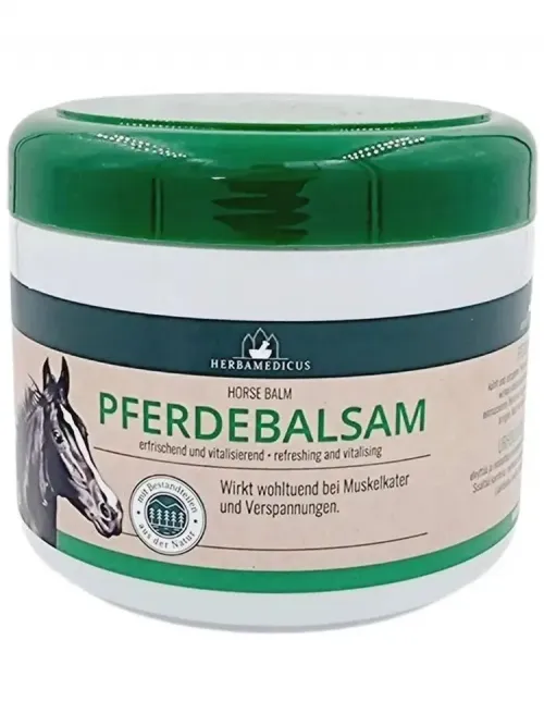 Крем Herbamedicus Pferdebalsam лошадиный, охлаждающий, восстанавливающий для ног 500 мл.(Германия) 