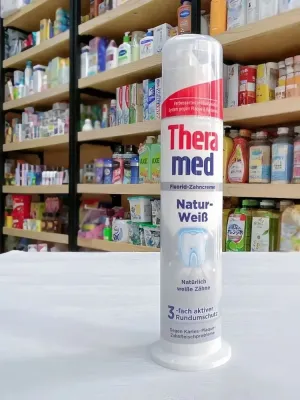 Зубная паста Theramed Natur-weib, с дозатором,100 мл, Германия