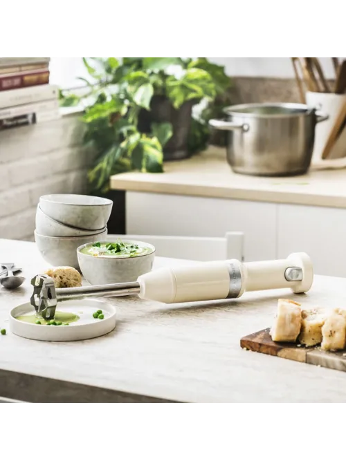 Беспроводной погружной блендер KitchenAid, кремовый, 5KHBBV53EAC