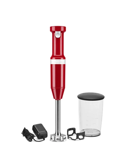 Беспроводной погружной блендер KitchenAid, красный, 5KHBBV53EER