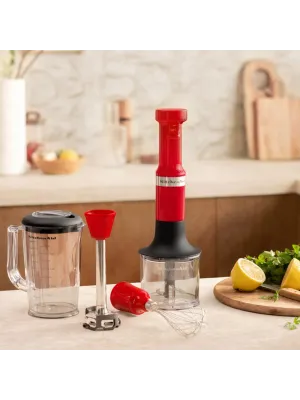 Погружной блендер KitchenAid, красный, 5KHBV83EER
