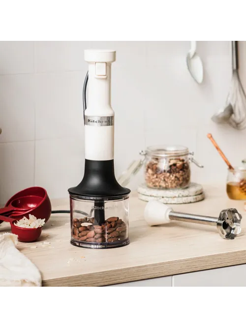 Погружной блендер KitchenAid, кремовый, 5KHBV83EAC