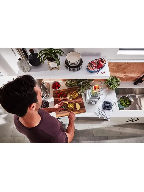 Блендер KitchenAid ARTISAN K400, серебряный медальон, 5KSB4026EMS