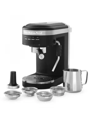 Кофеварка эспрессо KitchenAid, матовый черный, 5KES6403EBM