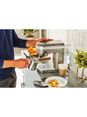 Кофеварка эспрессо Artisan KitchenAid, серебряный медальон, 5KES6503EMS