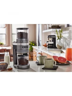 Кофемолка KitchenAid ARTISAN, серебряный медальон, 5KCG8433EMS