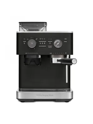 Полуавтоматическая эспрессо-машина KitchenAid 5KES6551EBK, черный чугун