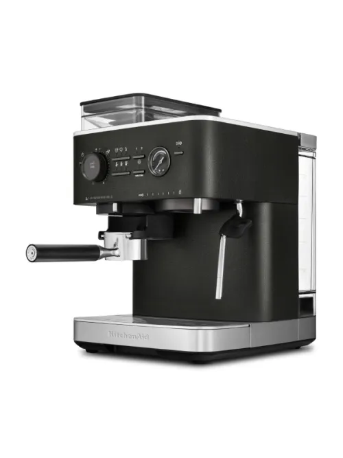 Полуавтоматическая эспрессо-машина KitchenAid 5KES6551EBK, черный чугун
