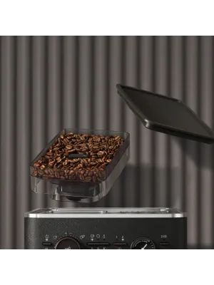 Полуавтоматическая эспрессо-машина KitchenAid 5KES6551EBK, черный чугун