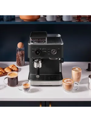 Полуавтоматическая эспрессо-машина KitchenAid 5KES6551EBK, черный чугун