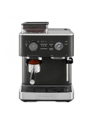 Полуавтоматическая эспрессо-машина KitchenAid 5KES6551EBK, черный чугун