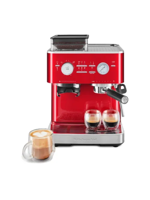 Полуавтоматическая эспрессо-машина KitchenAid 5KES6551ECA, карамельное яблоко