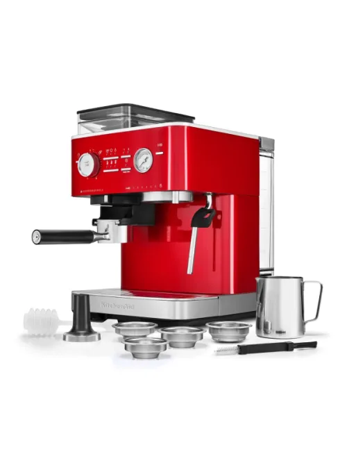 Полуавтоматическая эспрессо-машина KitchenAid 5KES6551ECA, карамельное яблоко