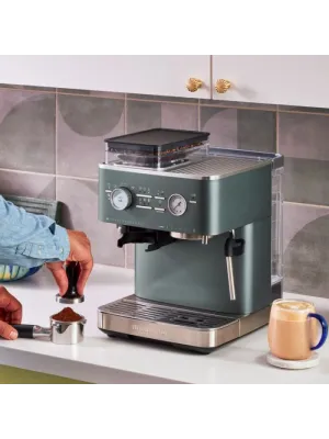 Полуавтоматическая эспрессо-машина KitchenAid 5KES6551EJP, темно-зеленый