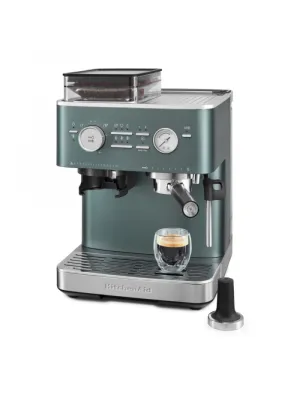 Полуавтоматическая эспрессо-машина KitchenAid 5KES6551EJP, темно-зеленый