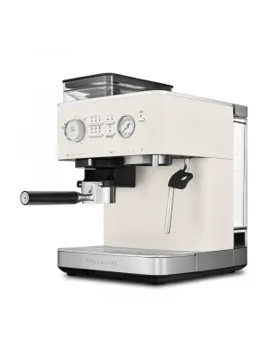Полуавтоматическая эспрессо-машина KitchenAid 5KES6551EPL, фарфоровый белый