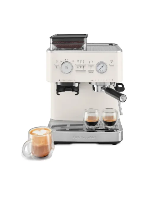 Полуавтоматическая эспрессо-машина KitchenAid 5KES6551EJP, темно-зеленый