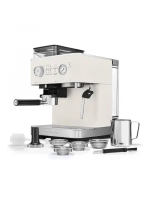 Полуавтоматическая эспрессо-машина KitchenAid 5KES6551EPL, фарфоровый белый