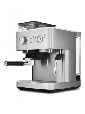 Полуавтоматическая эспрессо-машина KitchenAid 5KES6551ESX, нержавеющая сталь