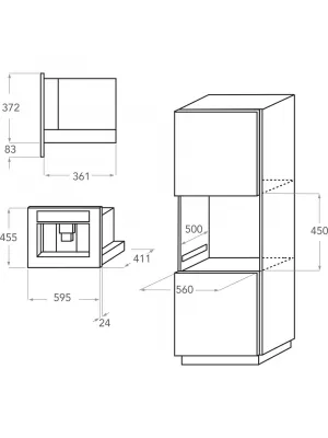 Кофемашина KitchenAid, KQXXXB 45600, черныйстальной