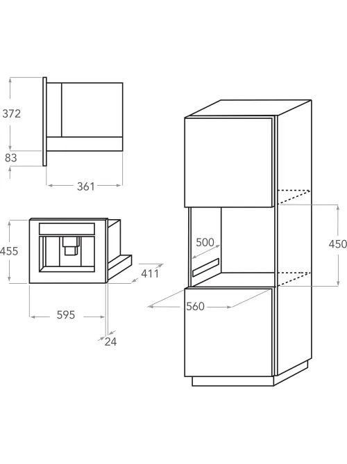 Кофемашина KitchenAid, KQXXXB 45600, черныйстальной