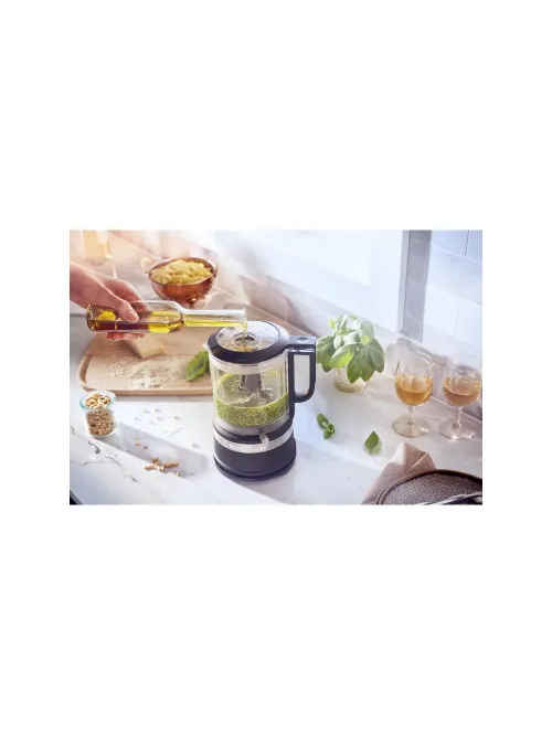 Комбайн кухонный мини KitchenAid 1.2 Л, черный, 5KFC0516EOB