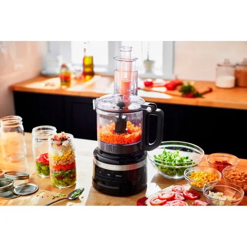 Кухонный комбайн KitchenAid 1.7 Л, черный, 5KFP0719EOB
