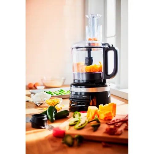 Кухонный комбайн KitchenAid 1.7 Л, черный, 5KFP0719EOB