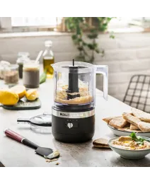 Беспроводной мини-комбайн KitchenAid 1.2 Л, матовый черный, 5KFCB519EBM