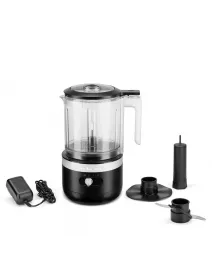 Беспроводной мини-комбайн KitchenAid 1.2 Л, матовый черный, 5KFCB519EBM