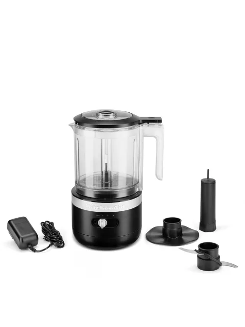 Беспроводной мини-комбайн KitchenAid 1.2 Л, матовый черный, 5KFCB519EBM