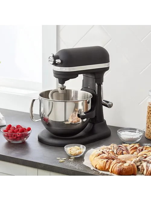 Планетарный Миксер KitchenAid ARTISAN 6.9 л, черный чугун, 5KSM7580XEBK