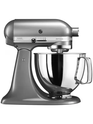 Планетарный Миксер KitchenAid ARTISAN 4.8 л, серебристый, 5KSM125ECU