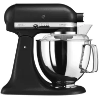 Планетарный Миксер KitchenAid ARTISAN 4.8 л, черный чугун, 5KSM175PSEBK Планетарный Миксер KitchenAid ARTISAN 4.8 л, черный чугун, 5KSM175PSEBK