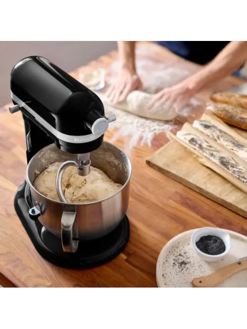Миксер KitchenAid Artisan 6.6 л, черный, 5KSM70SHXEOB