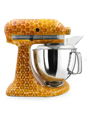 Арт-миксер KitchenAid ARTISAN Premium Design 4.8 л, медовые соты, 5KSM175
