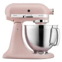 Планетарный Миксер KitchenAid ARTISAN 4.8 л, розовый пух, 5KSM185PSEFT Планетарный Миксер KitchenAid ARTISAN 4.8 л, розовый пух, 5KSM185PSEFT