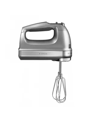 Ручной миксер KitchenAid, серебристый, 5KHM9212ECU