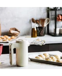 Беспроводной ручной миксер KitchenAid, кремовый, 5KHMB732EAC