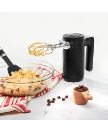 Беспроводной ручной миксер KitchenAid, матовый черный, 5KHMB732EBM