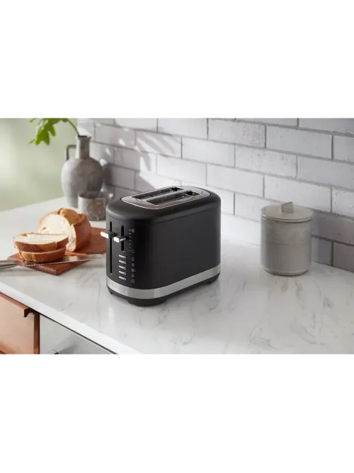 Тостер KitchenAid на 2 тоста, матовый черный, 5KMT2109EBM