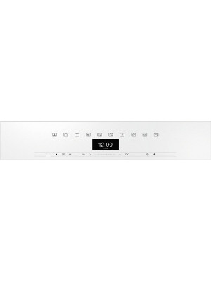 Встраиваемый духовой шкаф с СВЧ Miele H7440BM, белый